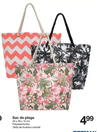 Zeeman Sac de Plage offre