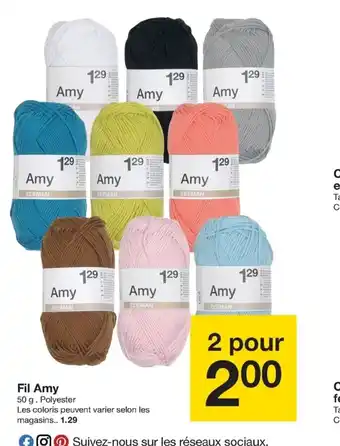 Zeeman Fil Amy offre
