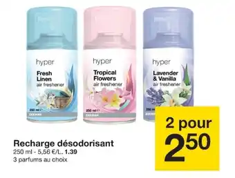 Zeeman Recharge Désodorisant offre