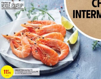 Intermarché Crevettes Cuites offre