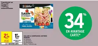 Intermarché Salade & Compagnie Antibes Sodebo offre