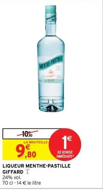 Liqueur Menthe-Pastille Giffard