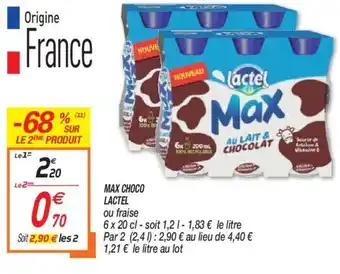 Netto Max Choco Lactel offre