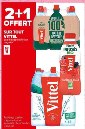 Carrefour Market Vittel bon plan sur tout vittel offre