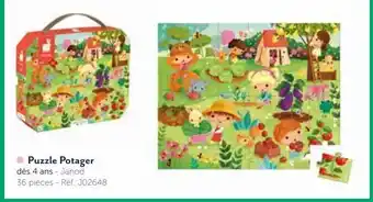 Puzzle potager janod