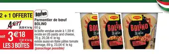 Migros Bolino Parmentier de Bœuf offre