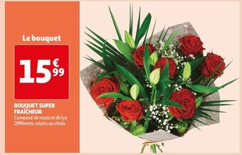 Auchan Bouquet super fraîcheur offre