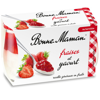 Auchan Fruit et yaourt bonne maman offre