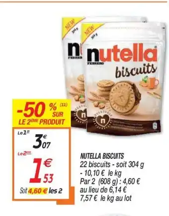 Netto Nutella Biscuits offre