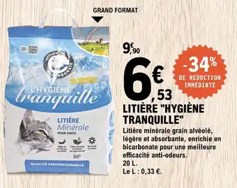 E.Leclerc Jardi Litière "Hygiène Tranquille" offre