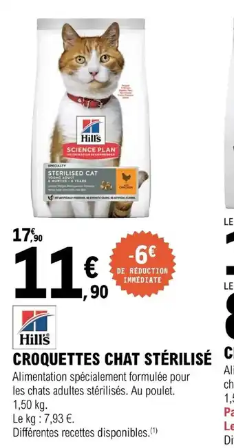 E.Leclerc Jardi Croquettes Chat Stérilisé offre