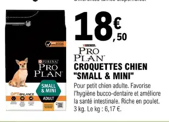E.Leclerc Jardi Croquettes Chien "Small & Mini" offre