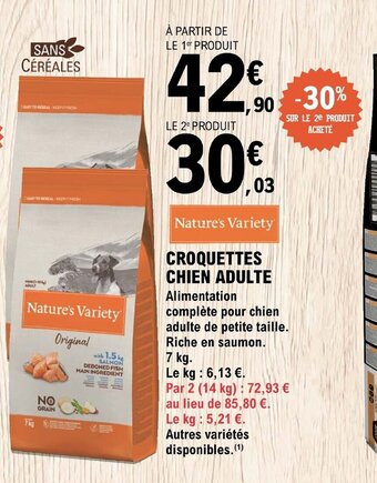 E.Leclerc Jardi Croquettes Chien Adulte offre