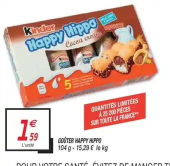 Goûter Happy Hippo