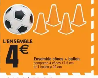 Ensemble CĂŽnes + Ballon