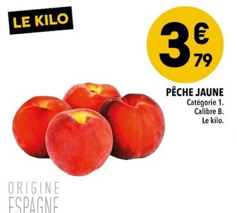 Supeco Pêche Jaune offre
