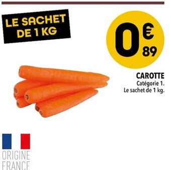 Supeco Carotte offre