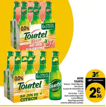 Supeco Bière Tourtel offre