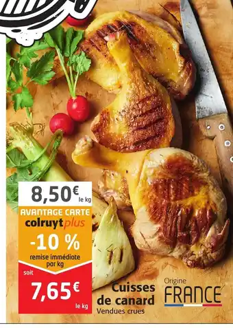 Colruyt Cuisses de Canard offre