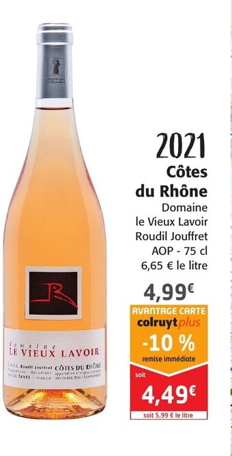 Colruyt Côtes du Rhône offre