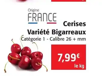 Colruyt Cerises Variété Bigarreaux offre
