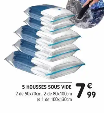 5 Housses Sous Vide