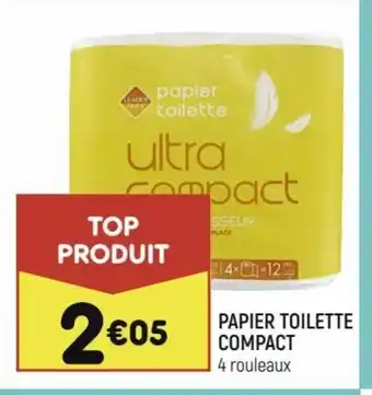 Leader Price Papier Toilette Compact offre