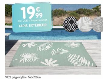 L'incroyable Tapis exterieur offre