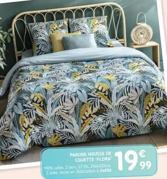 L'incroyable Parure housses de couette flora offre