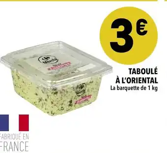 Supeco Taboulé à l'oriental offre