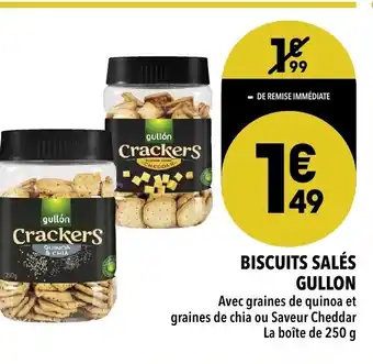 Supeco Biscuits Salés Gullon offre
