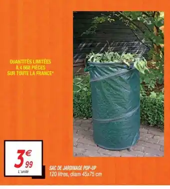 Sac de Jardinage Pop-Up