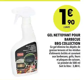 Supeco Gel nettoyant pour Barbecue offre
