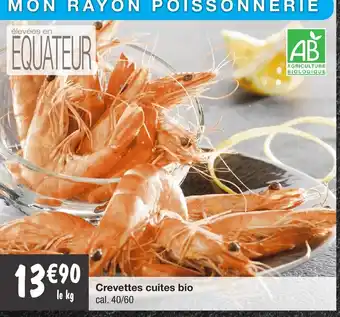 Migros Crevettes cuites bio offre