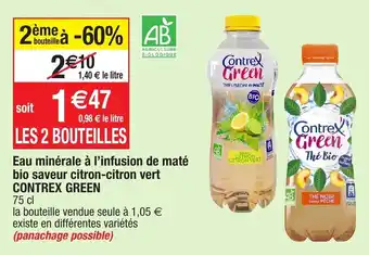 Migros Eau minérale à l'infusion de maté offre