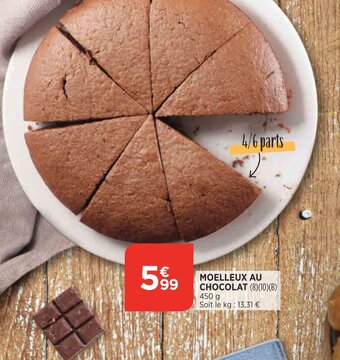 Bi1 Moelleux Au Chocolat offre