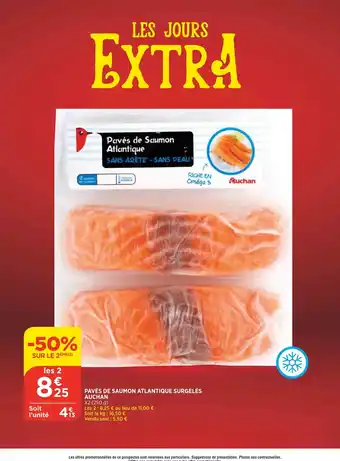 Bi1 Pavês De Saumon Atlantique Surgelês Auchan offre