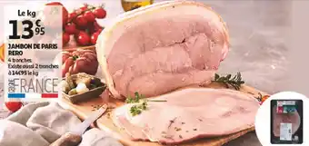 Auchan Rero jambon de paris offre