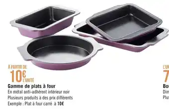 Géant Casino Gamme de plats à four offre
