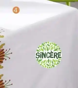 Sincère nappe indonesie