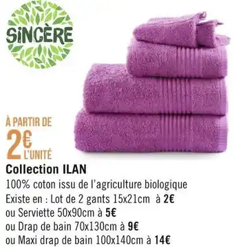 Géant Casino Sincère collection ilan offre