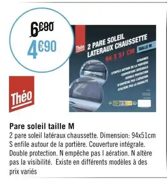 Théo pare soleil taille m