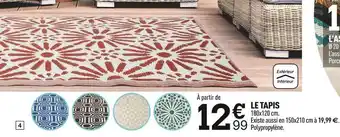 Centrakor Le tapis offre