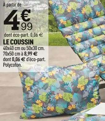 Centrakor Le coussin offre