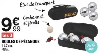 Centrakor Boules de pétanque offre