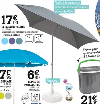 Centrakor Le parasol helenie offre