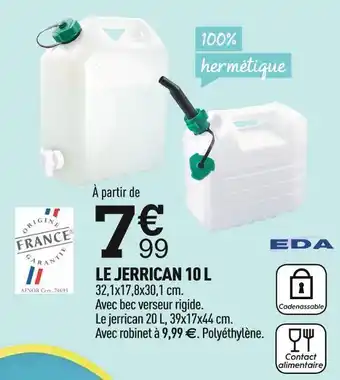 Eda le jerrican 10 l