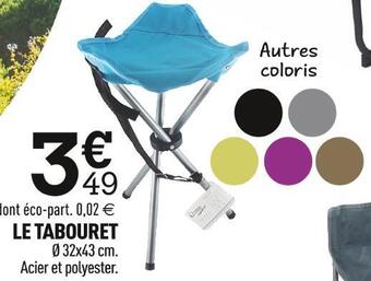 Centrakor Le tabouret offre