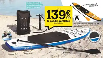 Ocean le paddle gonflable