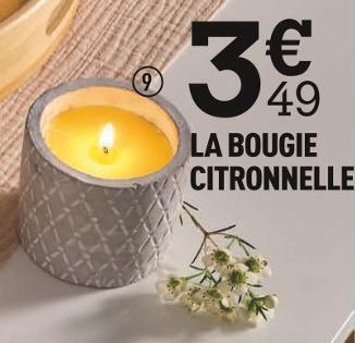 Centrakor La bougie citronnelle offre